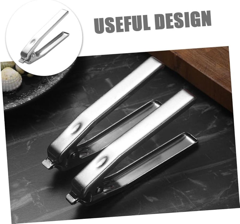 Veemoon Stainless Steel Oyster Opener Tool Multipurpose Seafood Cracker for Home Outdoor - Image 3